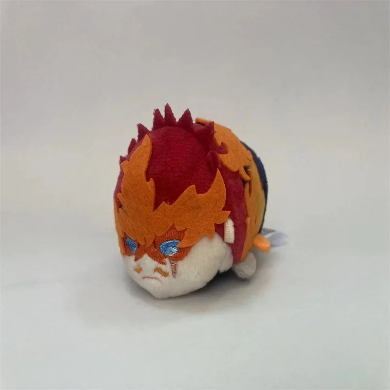 8.5cm Mochi Mascot My Hero Academia The Movie Two Heros Plush Pendant Wing Hero Hawks All Might Aizawa Shouta Endeavour Doll Toy
