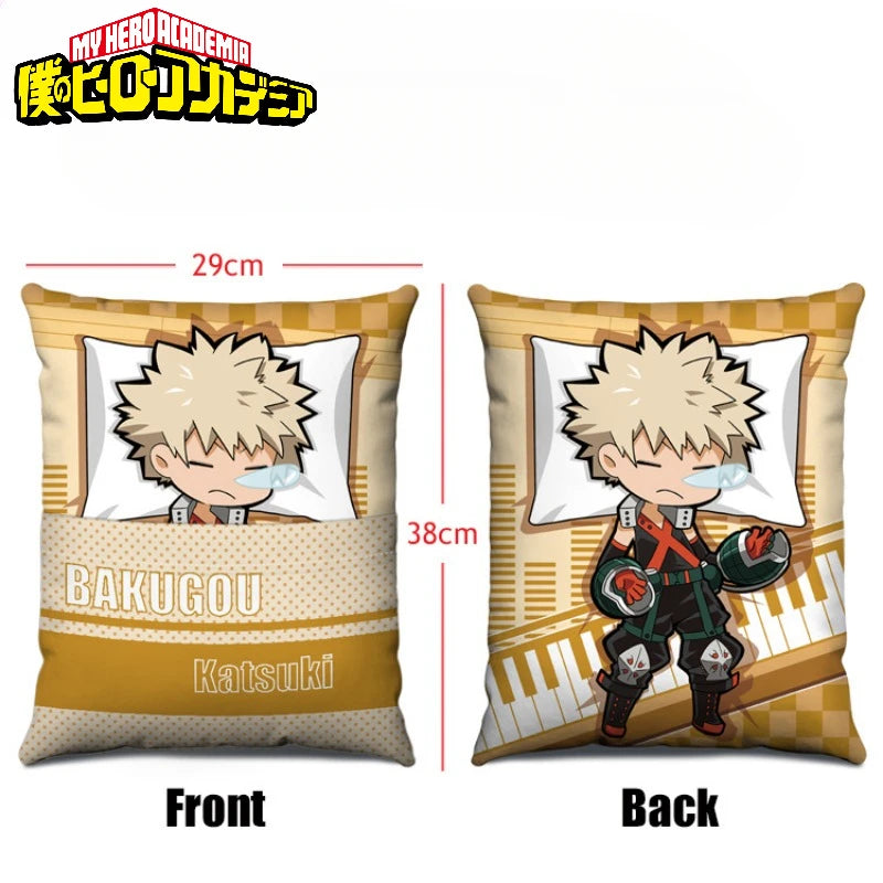 My Hero Academia Pillows Home Bedroom Sofa Cushions Chair Car Mat Children's Plush Toys Anime Peripheral Model Holiday Gifts