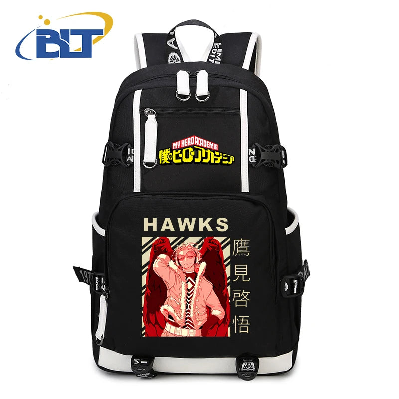 My Hero Academia Anime Backpack Campus Student Schoolbag Youth Travel Bag s Back to School Gift