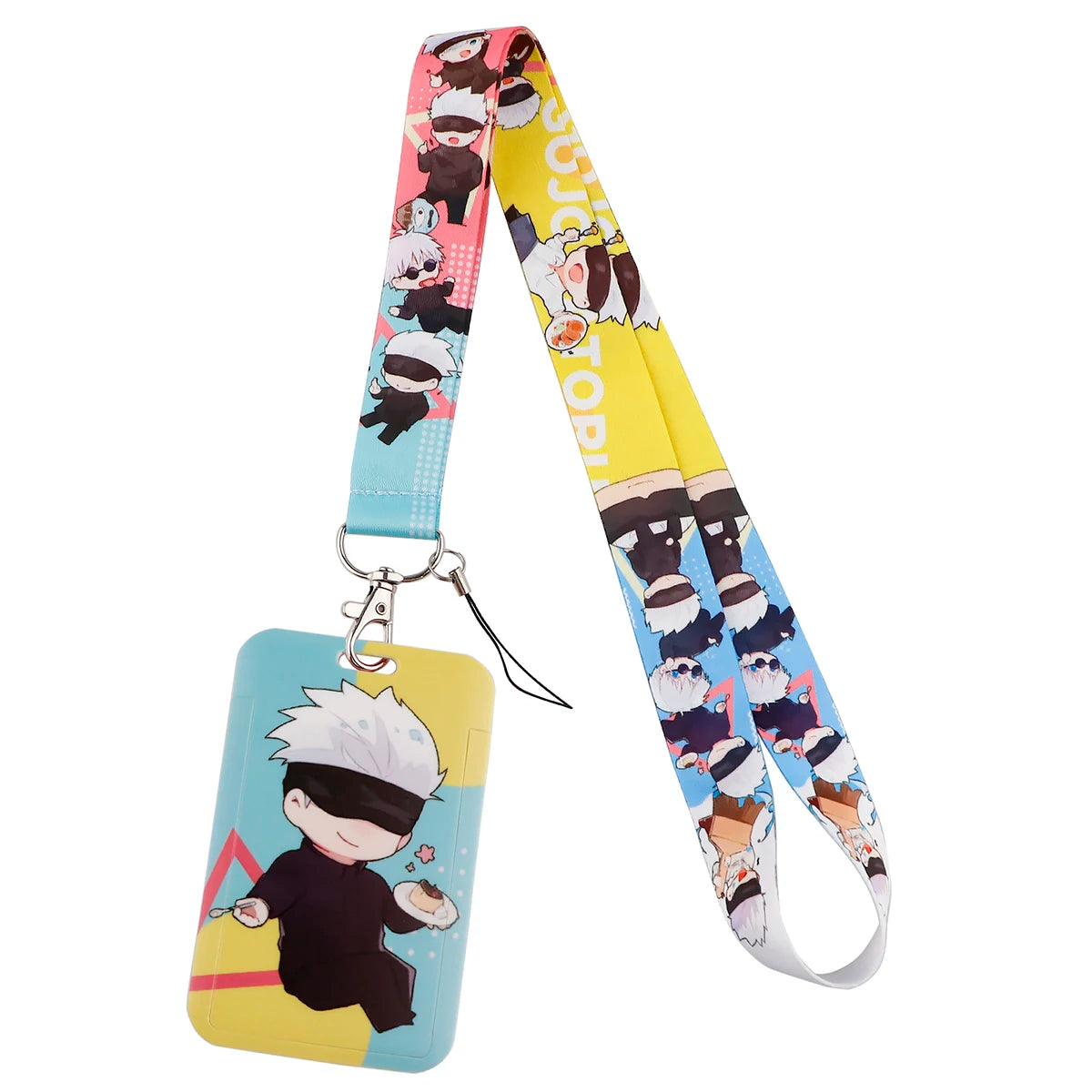 Anime Lanyard for Keys Card ID Badge Holder Phone Charm Key Chain Key Holder Key Rings Accessories