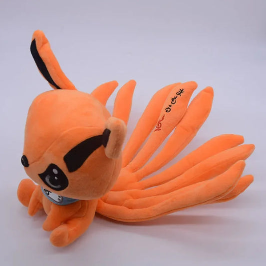 21CM classic Anime NARUTO Kurama kyuubi Q version kawaii Action Figure Model Plush toys toys Collect ornaments fans gifts