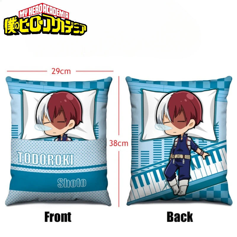 My Hero Academia Pillows Home Bedroom Sofa Cushions Chair Car Mat Children's Plush Toys Anime Peripheral Model Holiday Gifts