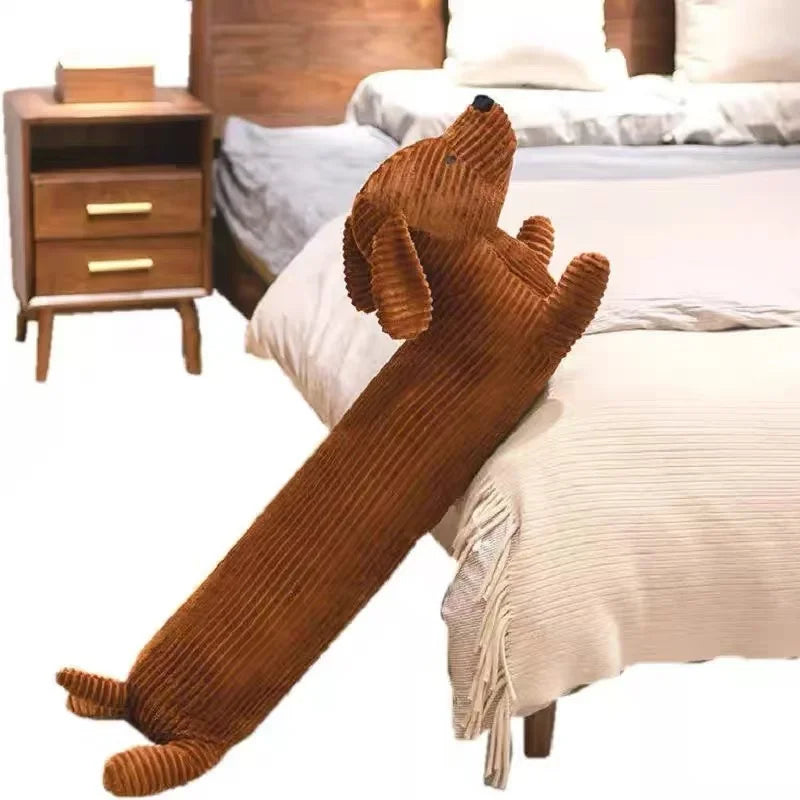 55cm Cartoon Dachshund Dog  Toy Plush Long Pillow Stuffed Plush Animals Girl Gifts Toys for Children Home Decor