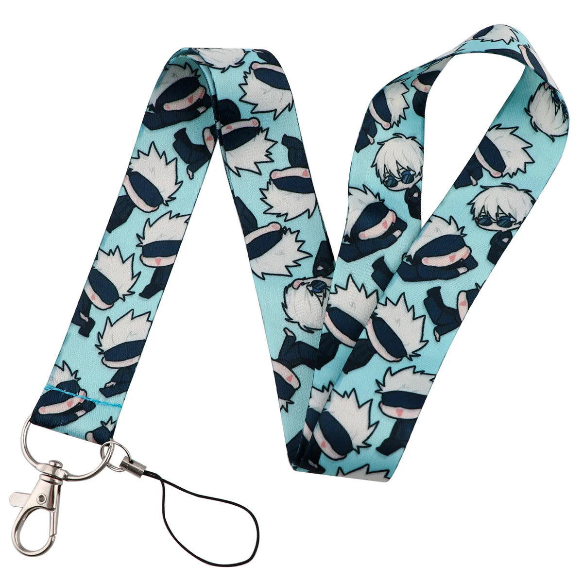 Anime Lanyard for Keys Card ID Badge Holder Phone Charm Key Chain Key Holder Key Rings Accessories