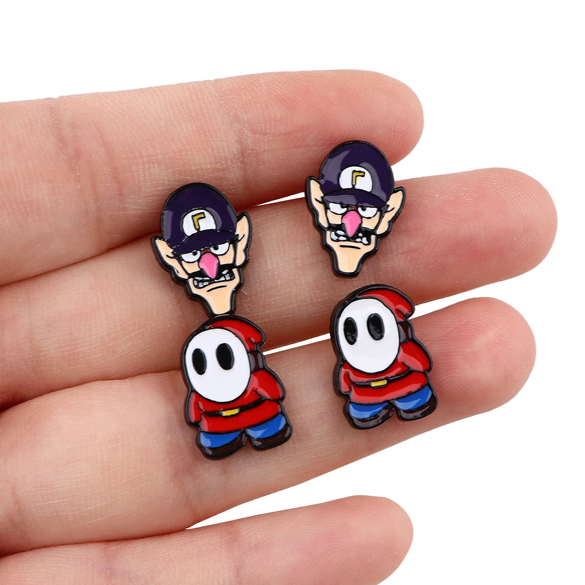 Wholesale Hot Japanese Anime Series Earrings For Women Cute Cartoon Stud Earrings
