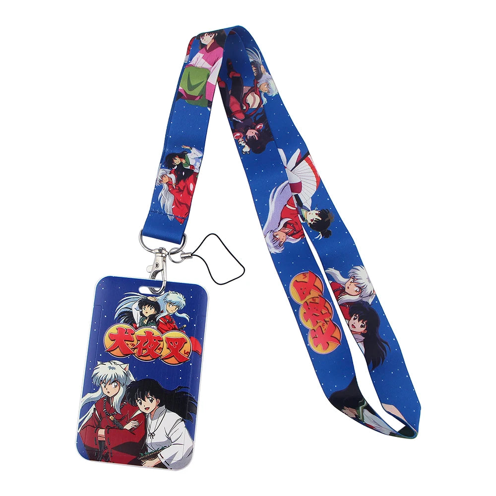Anime Lanyard for Keys Card ID Badge Holder Phone Charm Key Chain Key Holder Key Rings Accessories