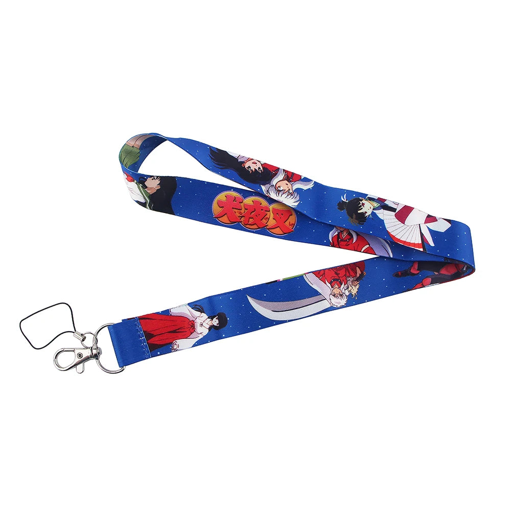 Anime Lanyard for Keys Card ID Badge Holder Phone Charm Key Chain Key Holder Key Rings Accessories