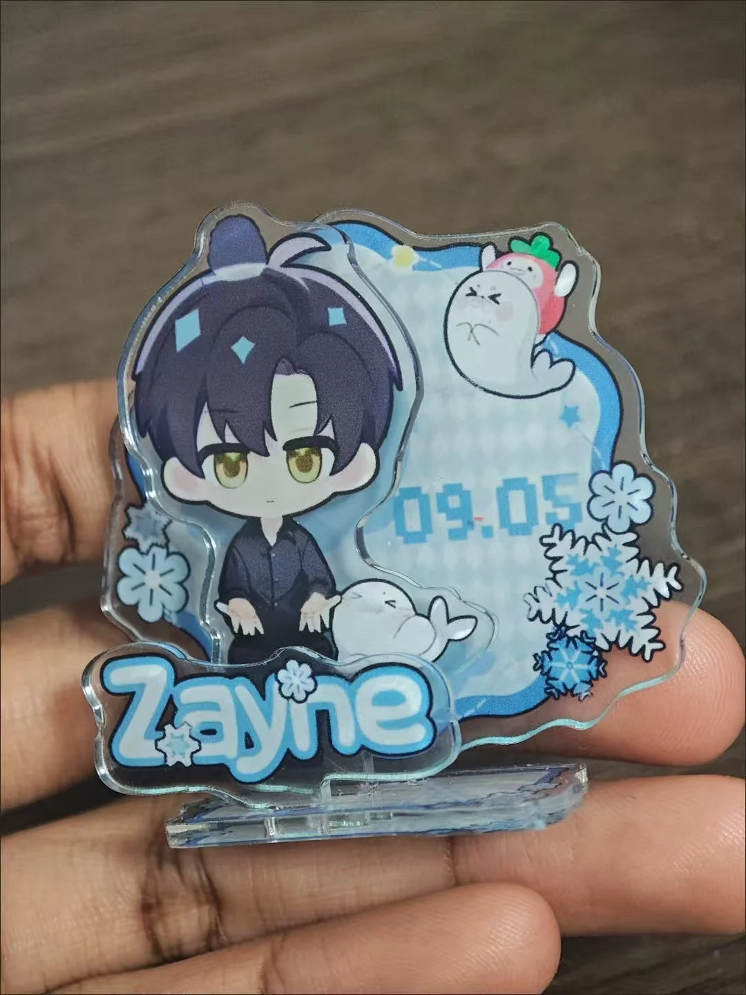 New Game Love and Deepspace Cute Anime Figure Xavier Zayne Rafayel ralayo Sylus Q Version Model Plate Desk Decor Fans Gift
