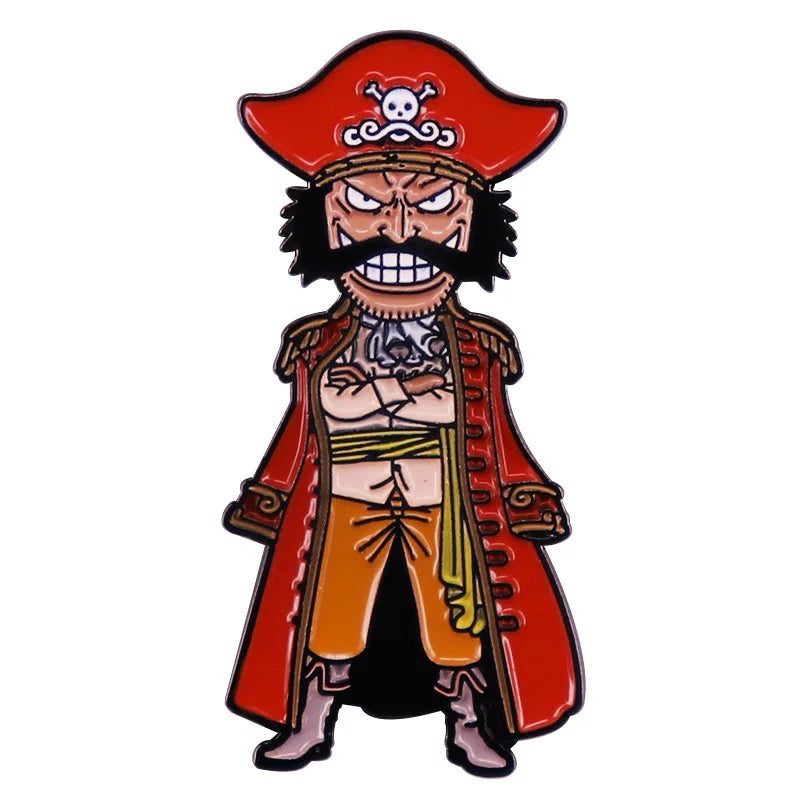 Anime One Piece Enamel Pin Pirate Ship Going Merry Brooches Lapel Pins for Backpack Briefcase Badges Fashion Jewelry Accessories