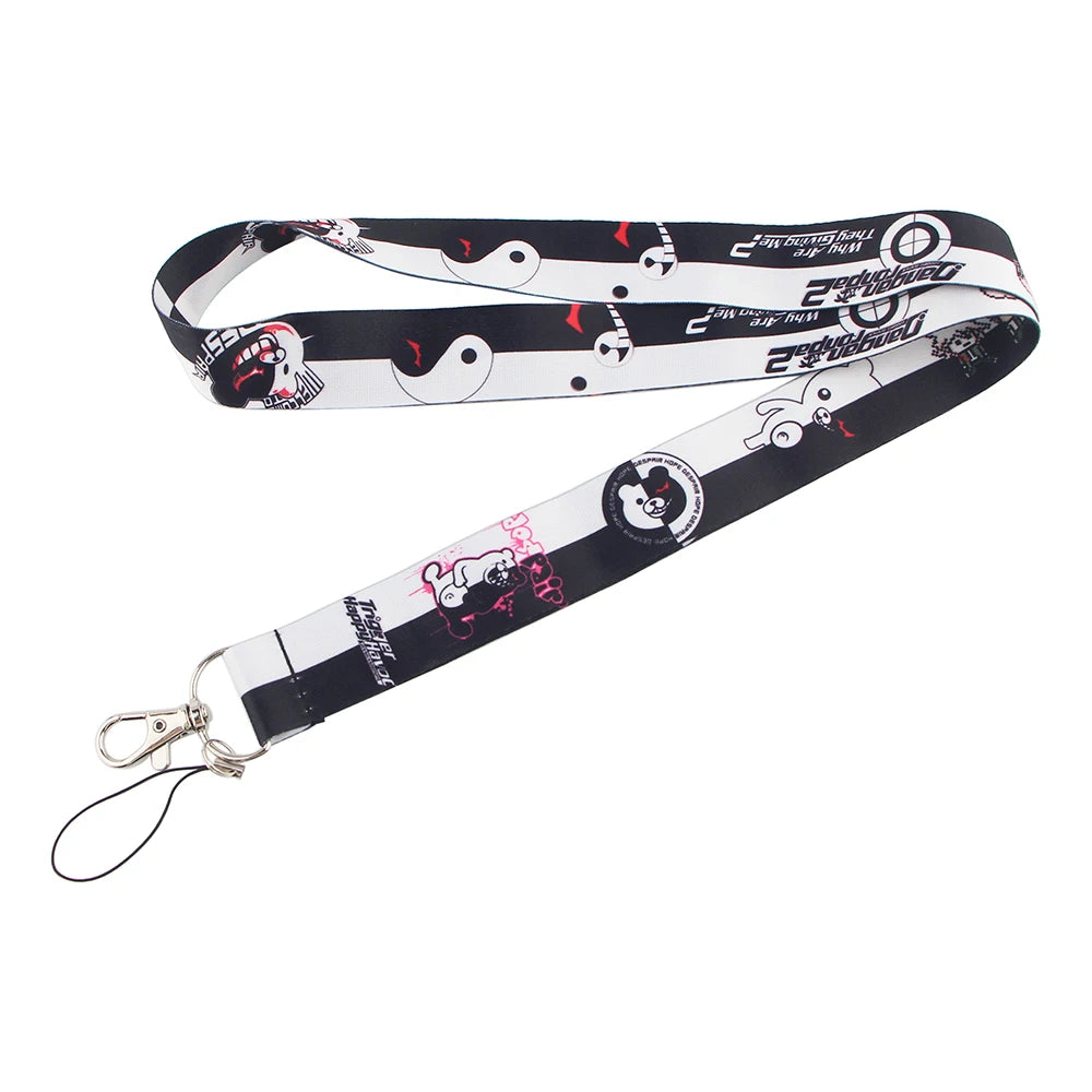 Anime Lanyard for Keys Card ID Badge Holder Phone Charm Key Chain Key Holder Key Rings Accessories