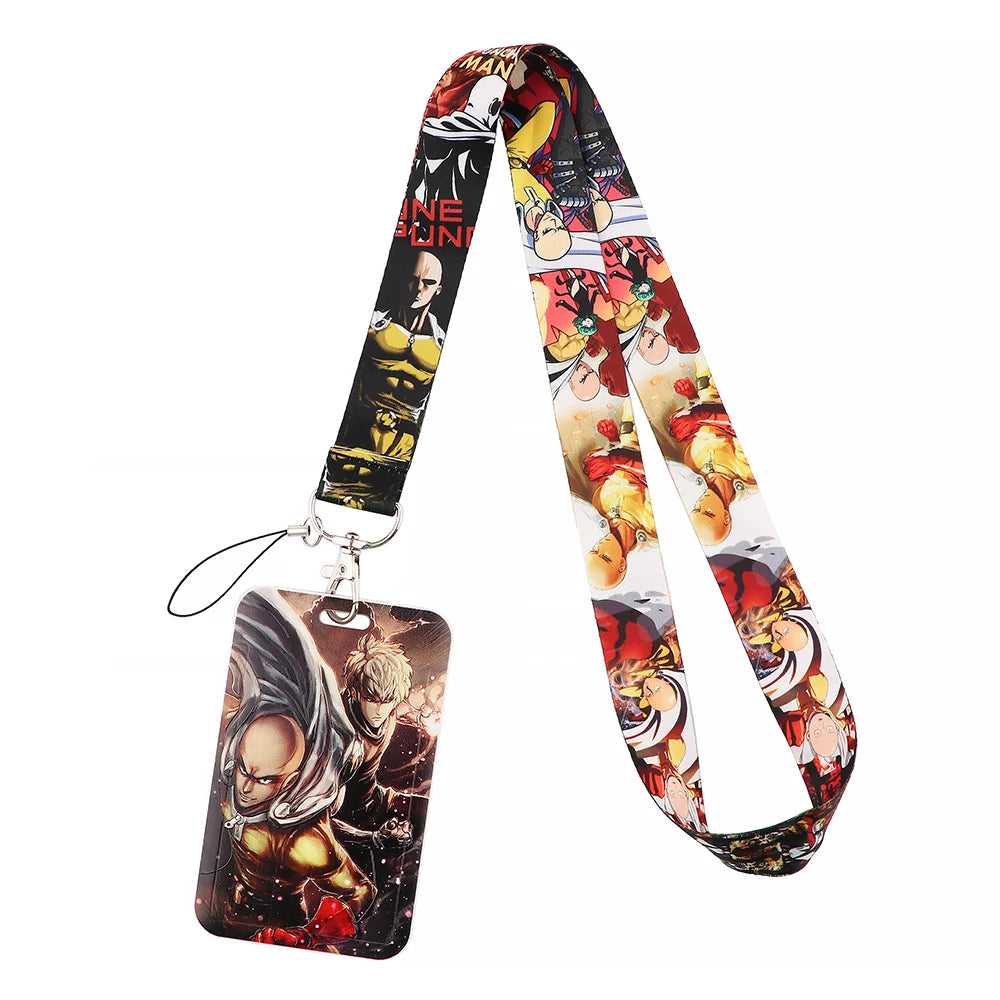 Anime Lanyard for Keys Card ID Badge Holder Phone Charm Key Chain Key Holder Key Rings Accessories