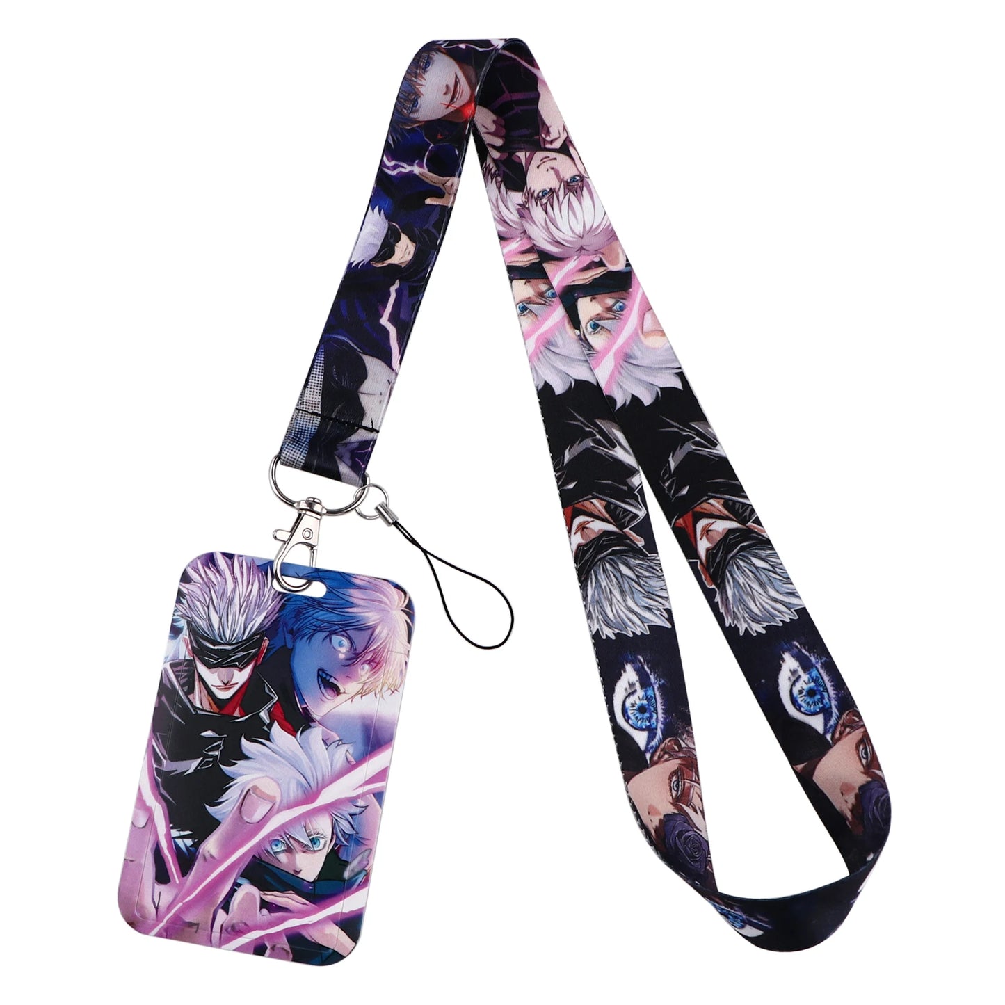 Anime Lanyard for Keys Card ID Badge Holder Phone Charm Key Chain Key Holder Key Rings Accessories