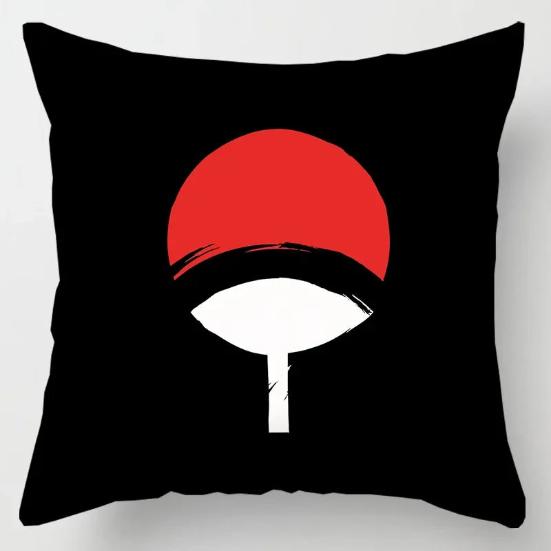 45cm Naruto Anime Pillow Case Cartoon Peripheral Square Popular Pillowcase Car Room Personality Creative Home Pillow Cover Gift