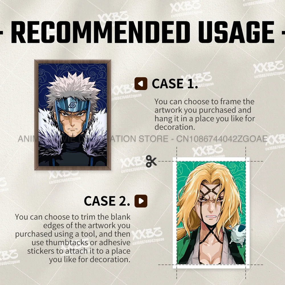 Naruto Home Decoration Uchiha Sasuke Painting Orochimaru Canvas Picture Uchiha Itachi Wall Art Anime Poster No Frame For Bedroom