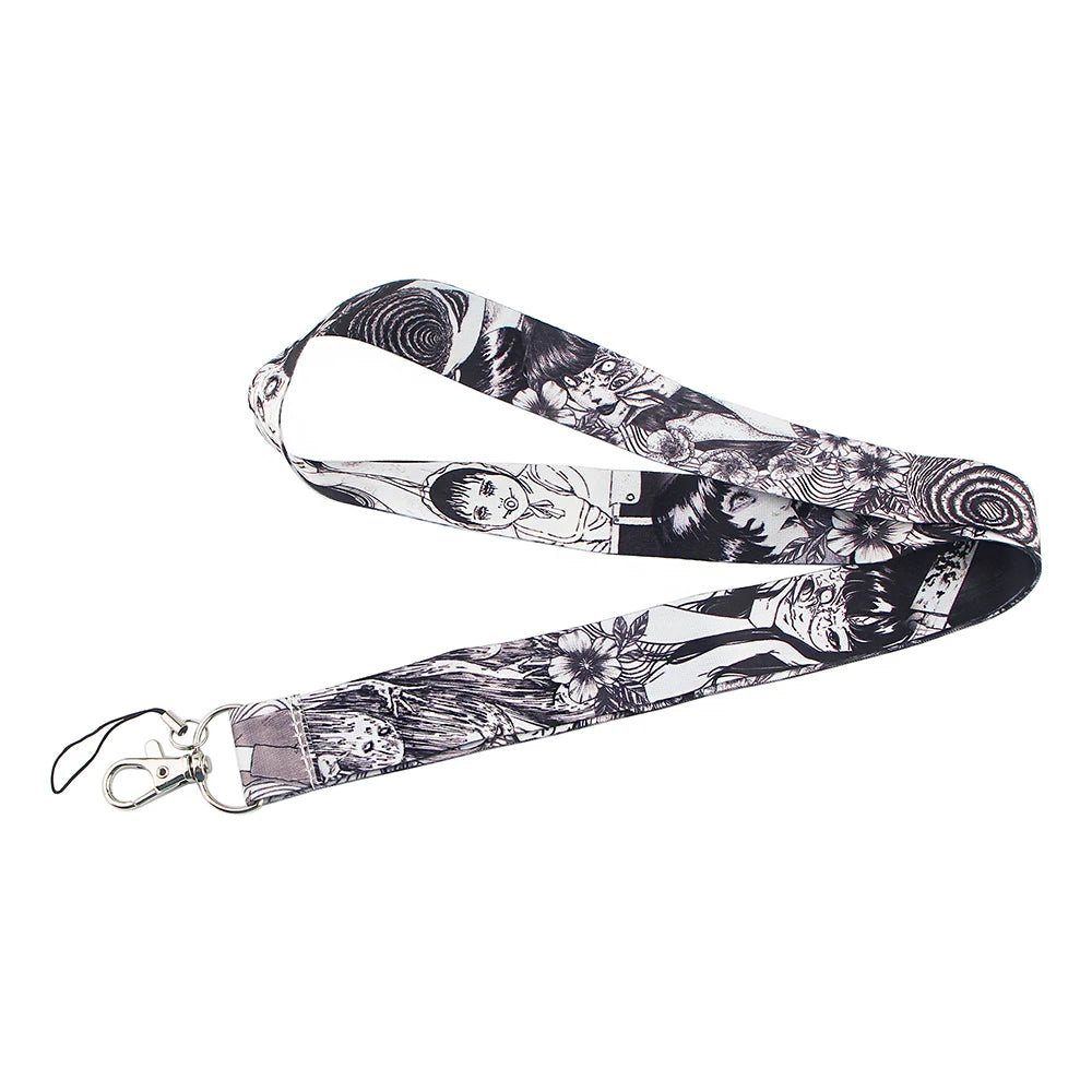 Anime Lanyard for Keys Card ID Badge Holder Phone Charm Key Chain Key Holder Key Rings Accessories