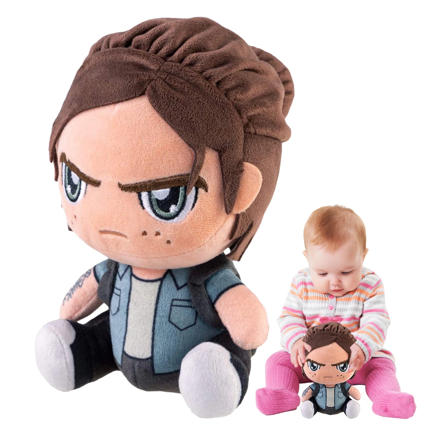 The last Of Us Plush Toys Joel And Ellie Series Anime Character Doll Kids Toys Children Birthday Holiday Gifts Popular Toys 2023