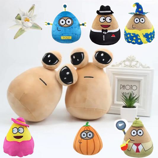 Pou Plush My Pet Alien Cute Plush toys Pou Plush Doll Emotion Alien Plus toy alien figure doll pillow pet animal alien doll