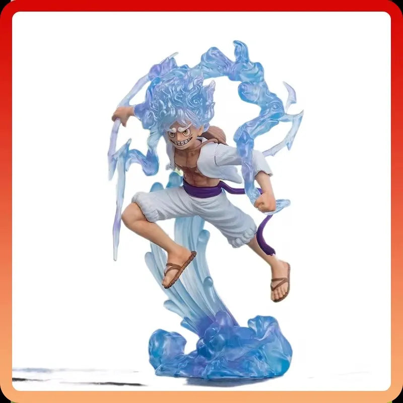 21cm Pirate King Handmade 5-Level Nica Monkey D Luffy 5-Level Anime Decoration For Boys Gift Pvc High Quality Domestic Sun God