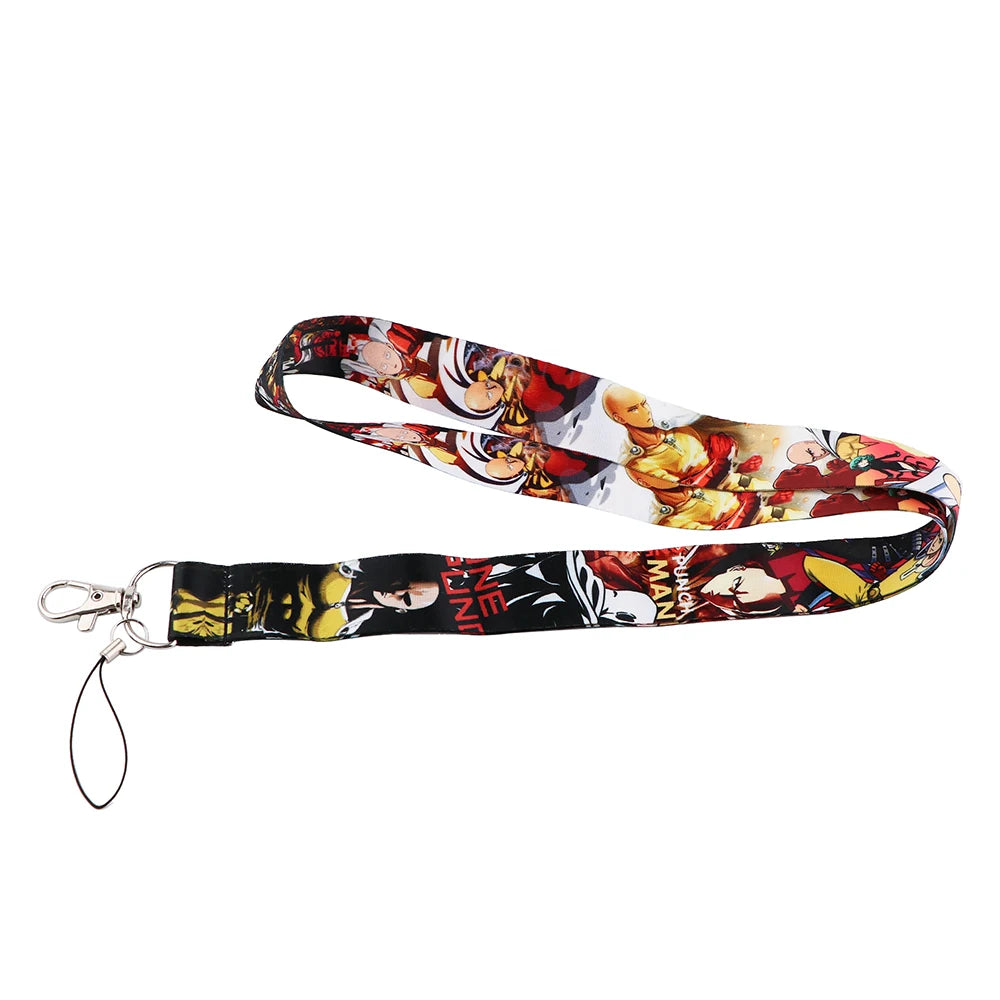 Anime Lanyard for Keys Card ID Badge Holder Phone Charm Key Chain Key Holder Key Rings Accessories