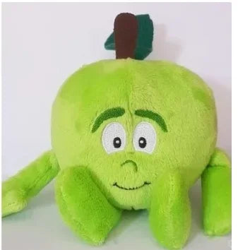 10cm Fruits Vegetables Plush Toy Mini  Strawberry Broccoli Watermelon Garlic Apple   Soft Stuffed  Doll  For Children  Gift