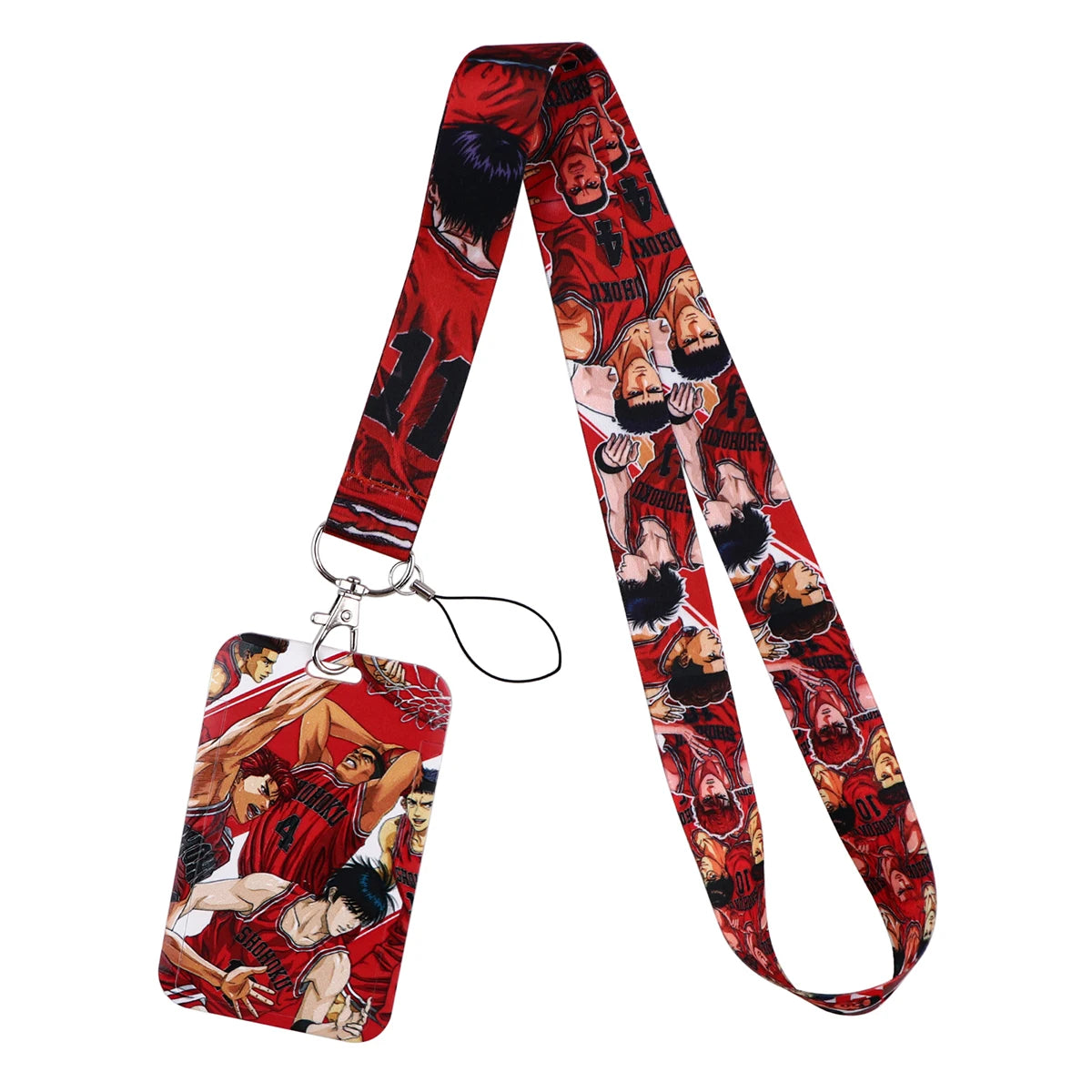 Anime Lanyard for Keys Card ID Badge Holder Phone Charm Key Chain Key Holder Key Rings Accessories