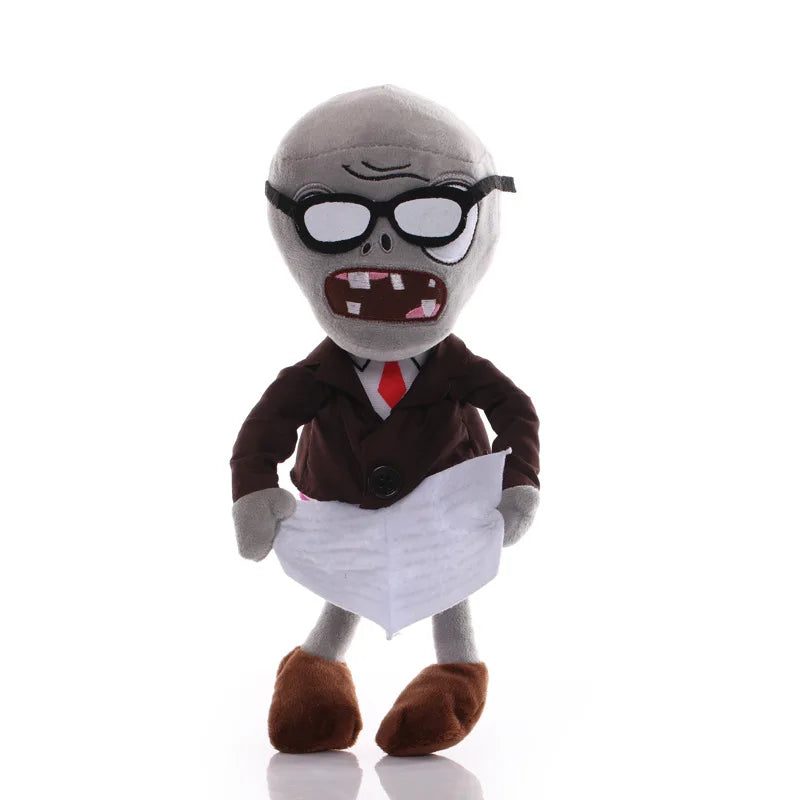 1pcs 30cm Plants vs Zombies Plush Stuffed Toys PVZ Hats Pirate Duck Cowboy Zombies Plush Soft Toy Doll Gifts for Children Kids