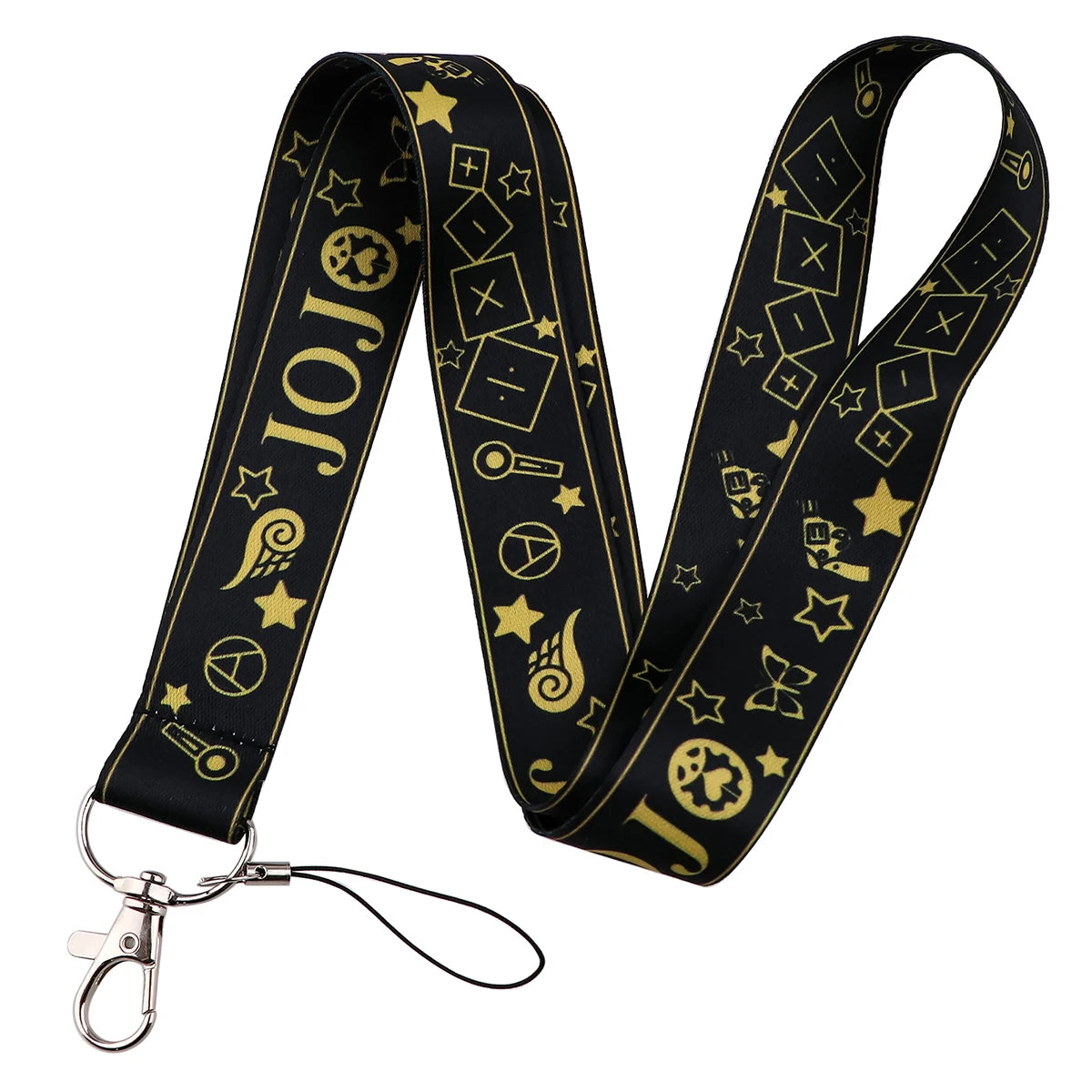 Anime Lanyard for Keys Card ID Badge Holder Phone Charm Key Chain Key Holder Key Rings Accessories