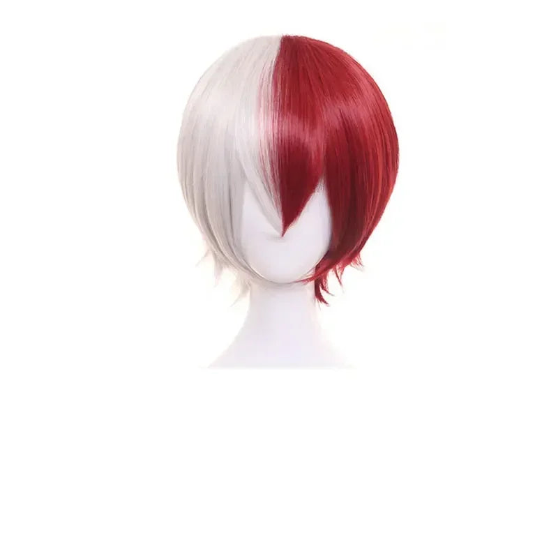 2020 Hot Anime My Hero Academia Boku no Hero Academia Todoroki Shoto Cosplay Costume Top Pants Belt Halloween Cos Wig