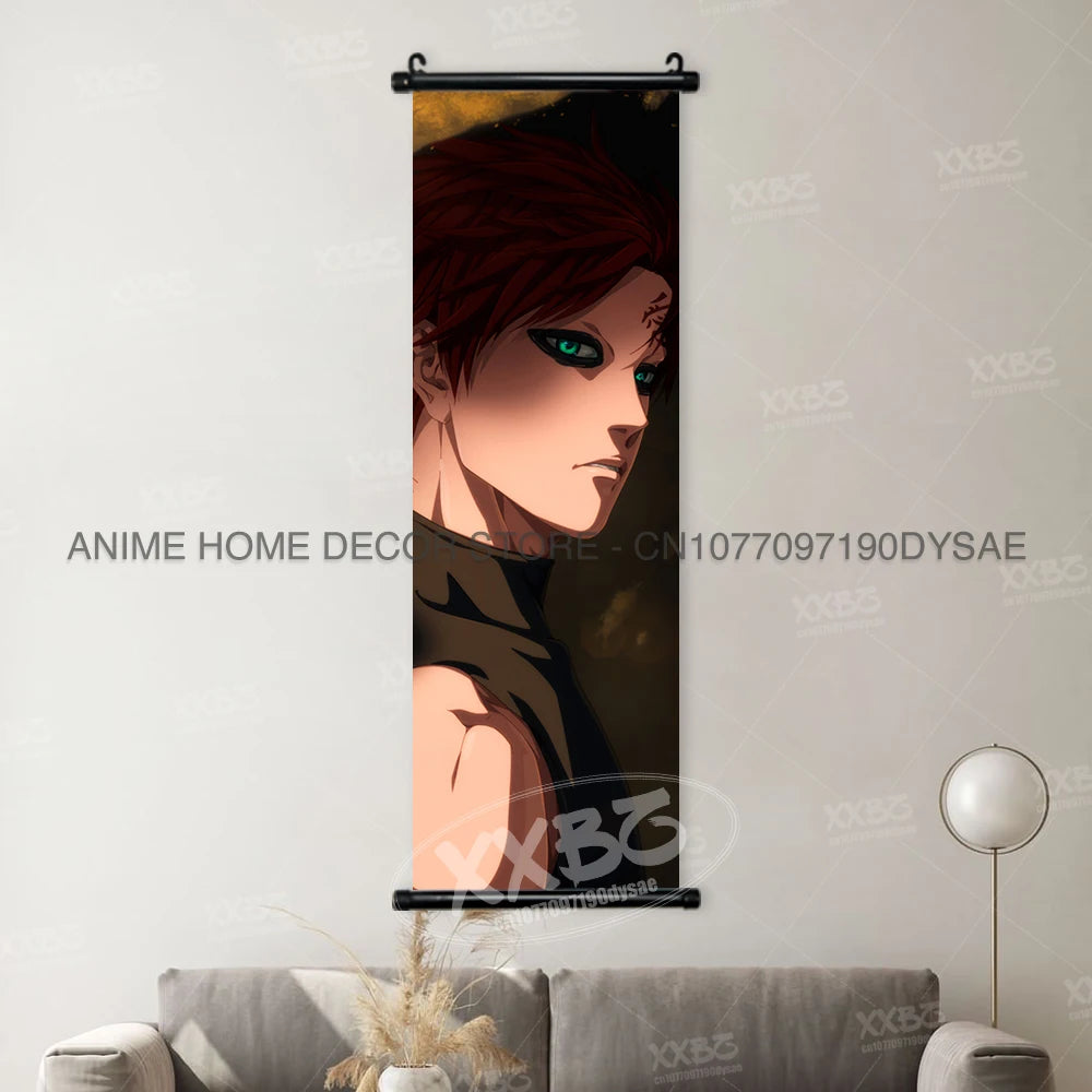 Naruto Posters Senjyuu Hashiram Hanging Painting Tobirama Wall Art Sarutobi Hiruzen Anime Scrolls Picture Namikaze Minato Decor
