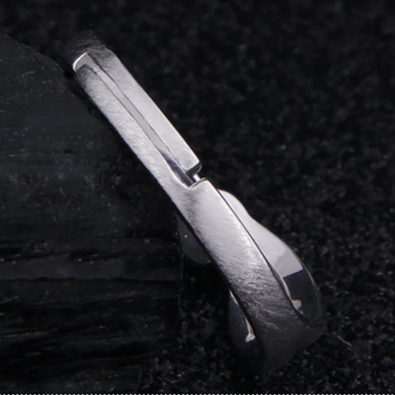 Anime Bungo Stray Dogs Ryunosuke Akutagawa Ring S925 Sterling Silver Adjustable Ring Jewelry Women Men Cosplay Props Gift