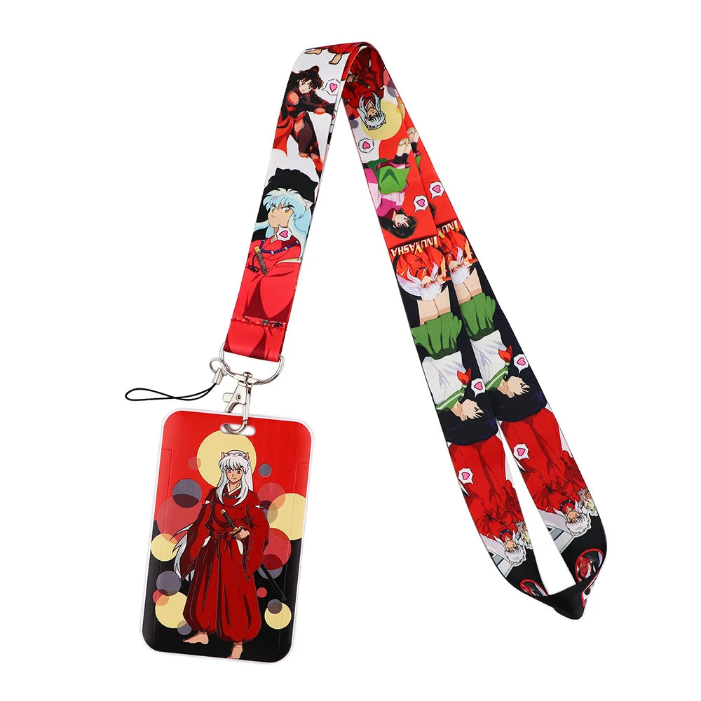 Anime Lanyard for Keys Card ID Badge Holder Phone Charm Key Chain Key Holder Key Rings Accessories
