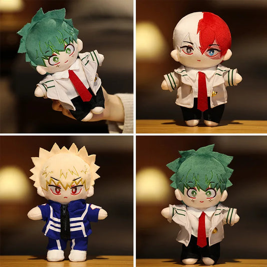 20cm Cartoon Anime My Hero Academia Plush Toys Midoriya Izuku  Cosplay Cartoon Props Stuffed Doll Gifts For Children