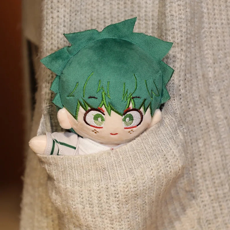 20cm Cartoon Anime My Hero Academia Plush Toys Midoriya Izuku  Cosplay Cartoon Props Stuffed Doll Gifts For Children