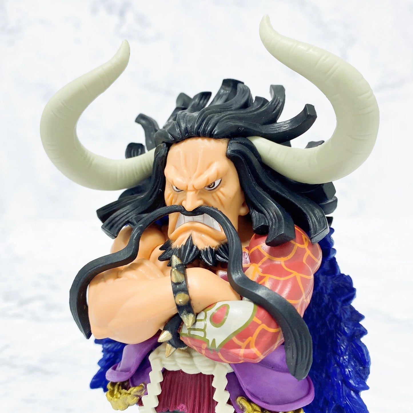 Anime One Piece Gk Kaidou Figurine Gacha Four Emperors Beast Pirates Statue Collectible Pvc Handmade Model Toys Car Desk Decor