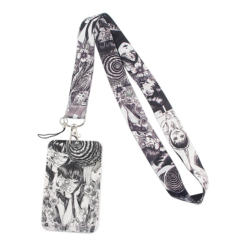 Anime Lanyard for Keys Card ID Badge Holder Phone Charm Key Chain Key Holder Key Rings Accessories