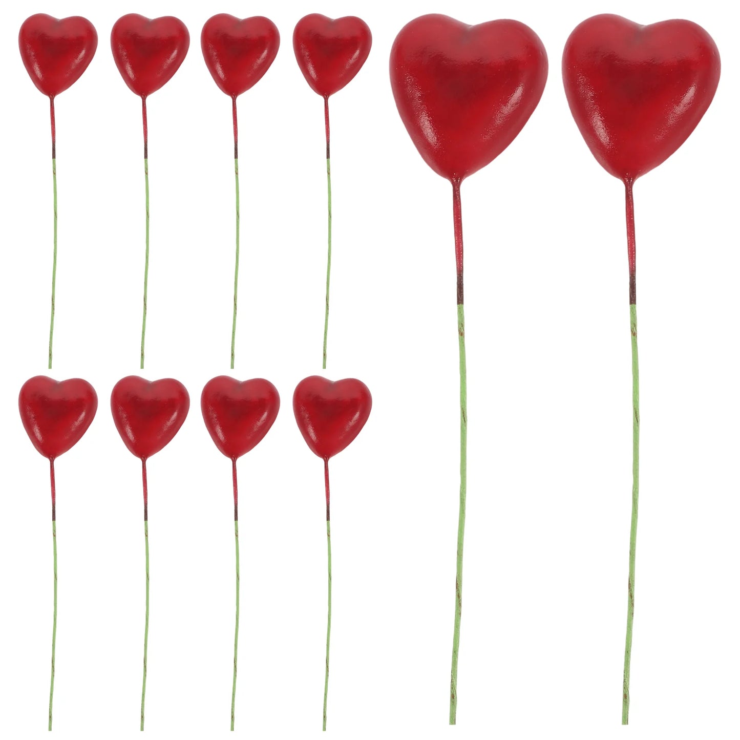 Mini Miniature Simulation Love Balloon Birthday Decoration Props House Play Toys Fake Cake Foam Plastic Decorative Photo