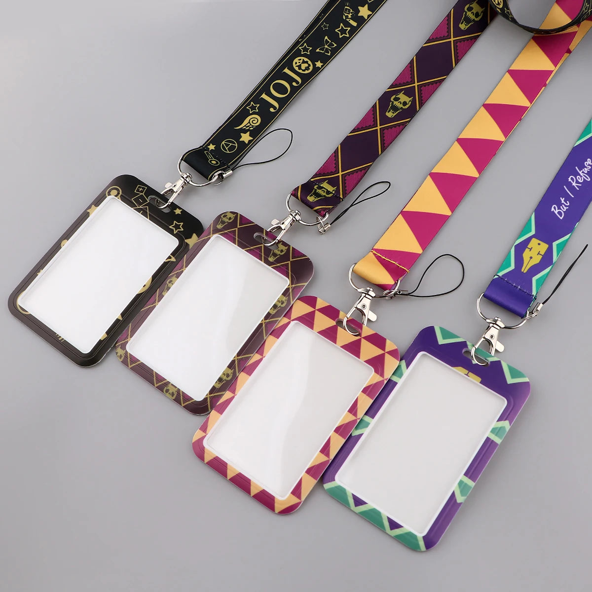 Anime Lanyard for Keys Card ID Badge Holder Phone Charm Key Chain Key Holder Key Rings Accessories