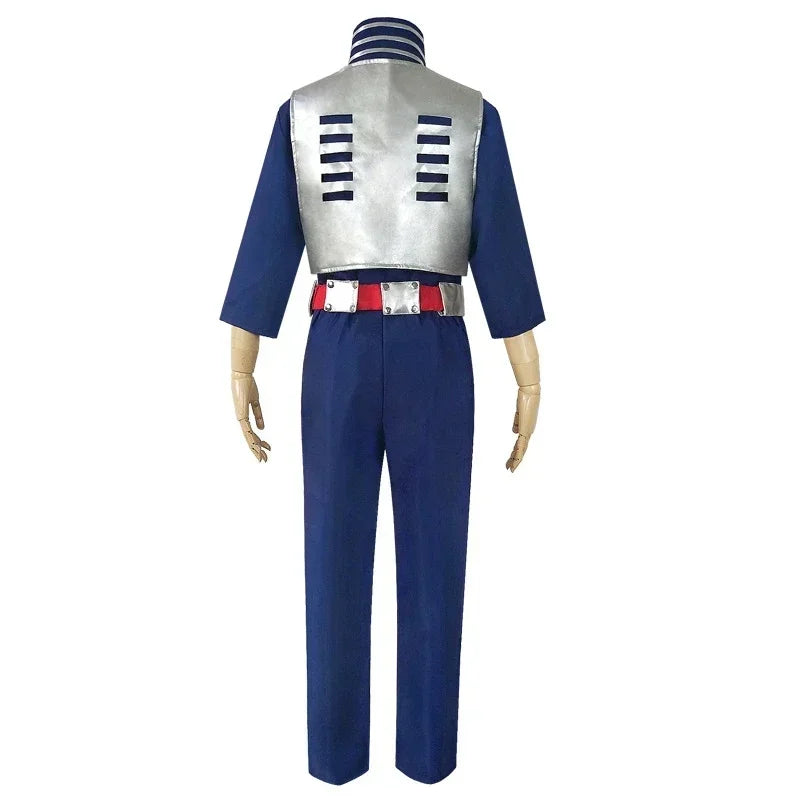 2020 Hot Anime My Hero Academia Boku no Hero Academia Todoroki Shoto Cosplay Costume Top Pants Belt Halloween Cos Wig