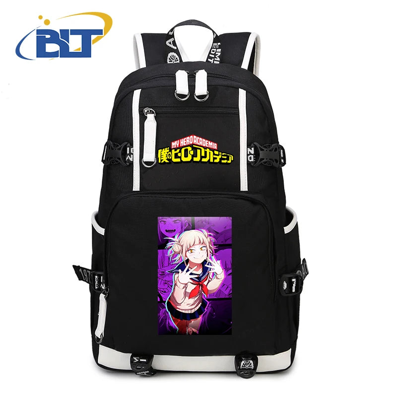 My Hero Academia Anime Backpack Campus Student Schoolbag Youth Travel Bag s Back to School Gift