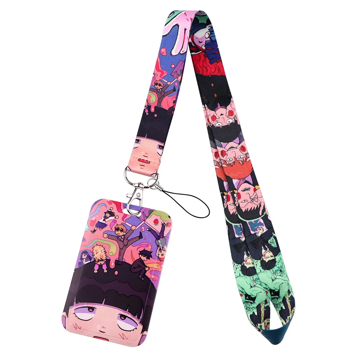 Anime Lanyard for Keys Card ID Badge Holder Phone Charm Key Chain Key Holder Key Rings Accessories