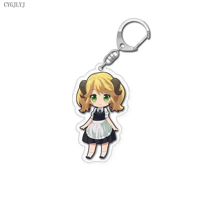 Cute Anime Keychain Komi San Wa Komyushou Desu Women Komi Shoko Tadano Hitohito Key Chain Man Acrylic Accesories Kawaii Chaveio