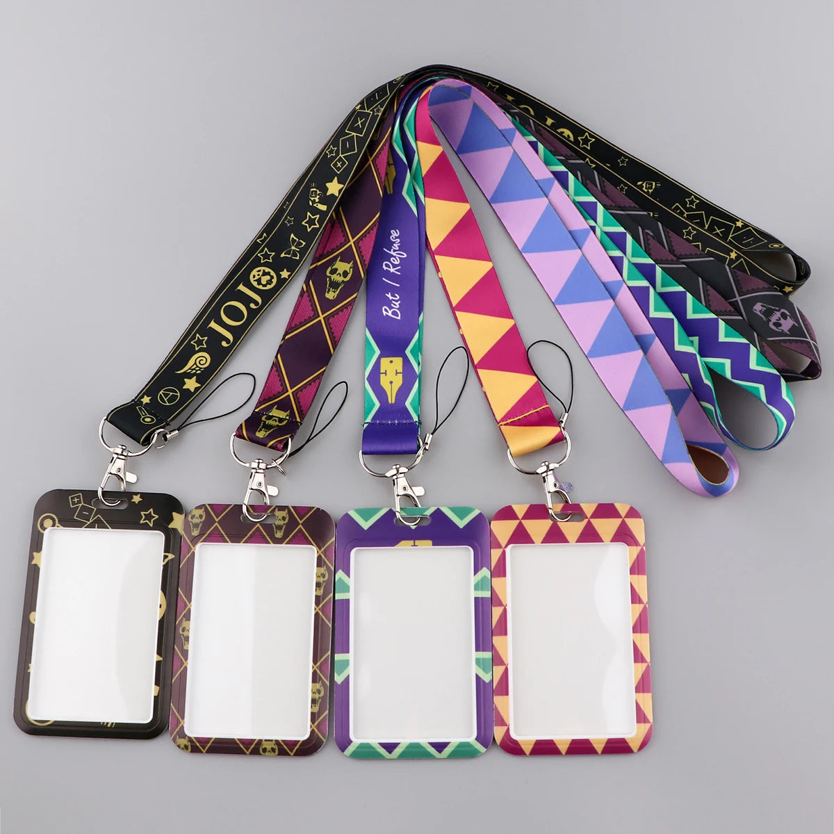 Anime Lanyard for Keys Card ID Badge Holder Phone Charm Key Chain Key Holder Key Rings Accessories