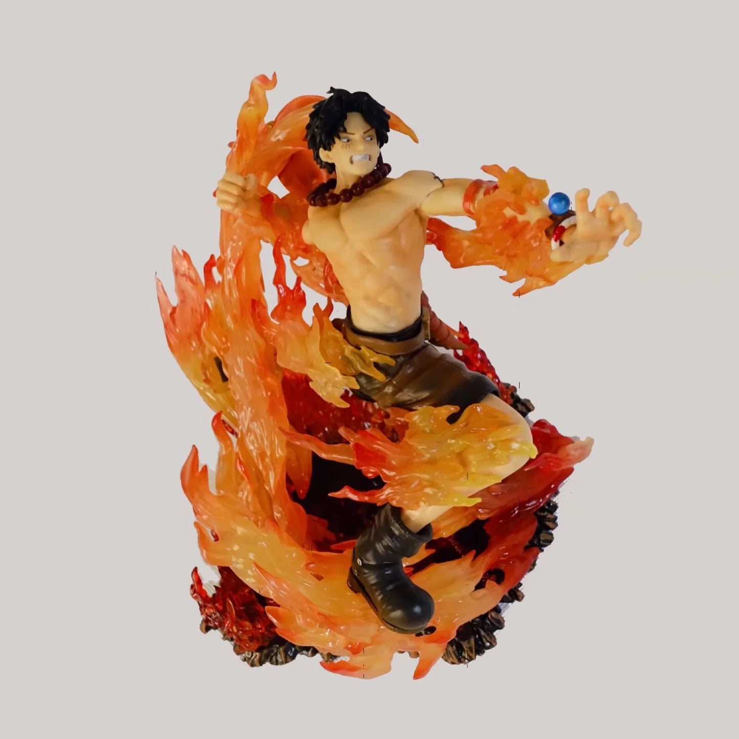 Anime One Piece Portrait of Pirates Portgas D Ace 15th Anniversary Ver. PVC Action Figure Statue Collection Model Toys Doll Gift